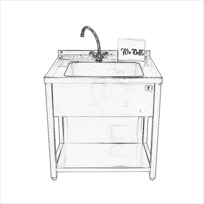 ../frankl24shop/Spülbecken 70x70cm (nur für Kaltes Wasser) (7)